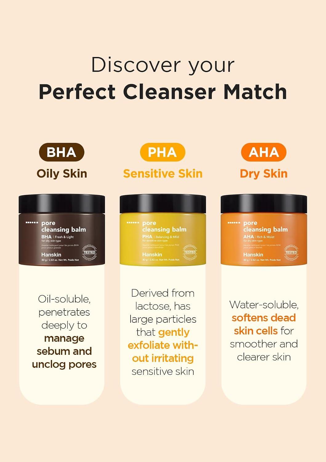 Hanskin Pore Cleansing Balm BHA 80 g 5