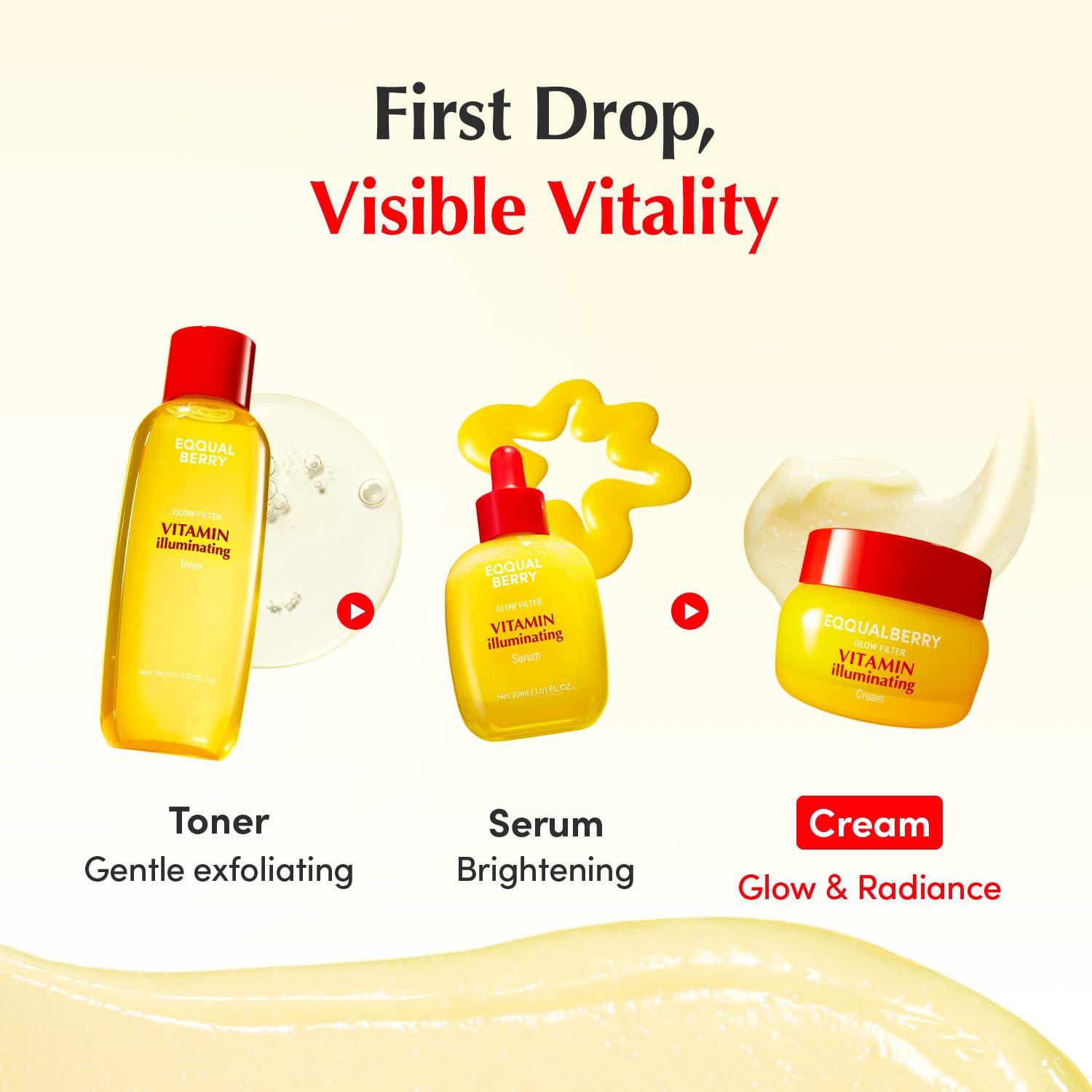 EQQUALBERRY VITAMIN ILLUMINATING CREAM 50ml 8