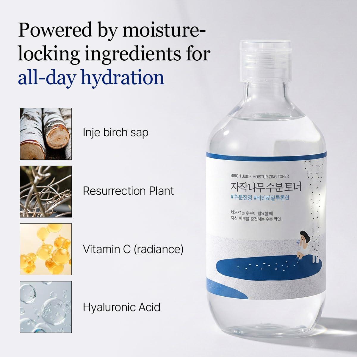ROUND LAB Birch Juice Moisturizing Toner 300ml 3