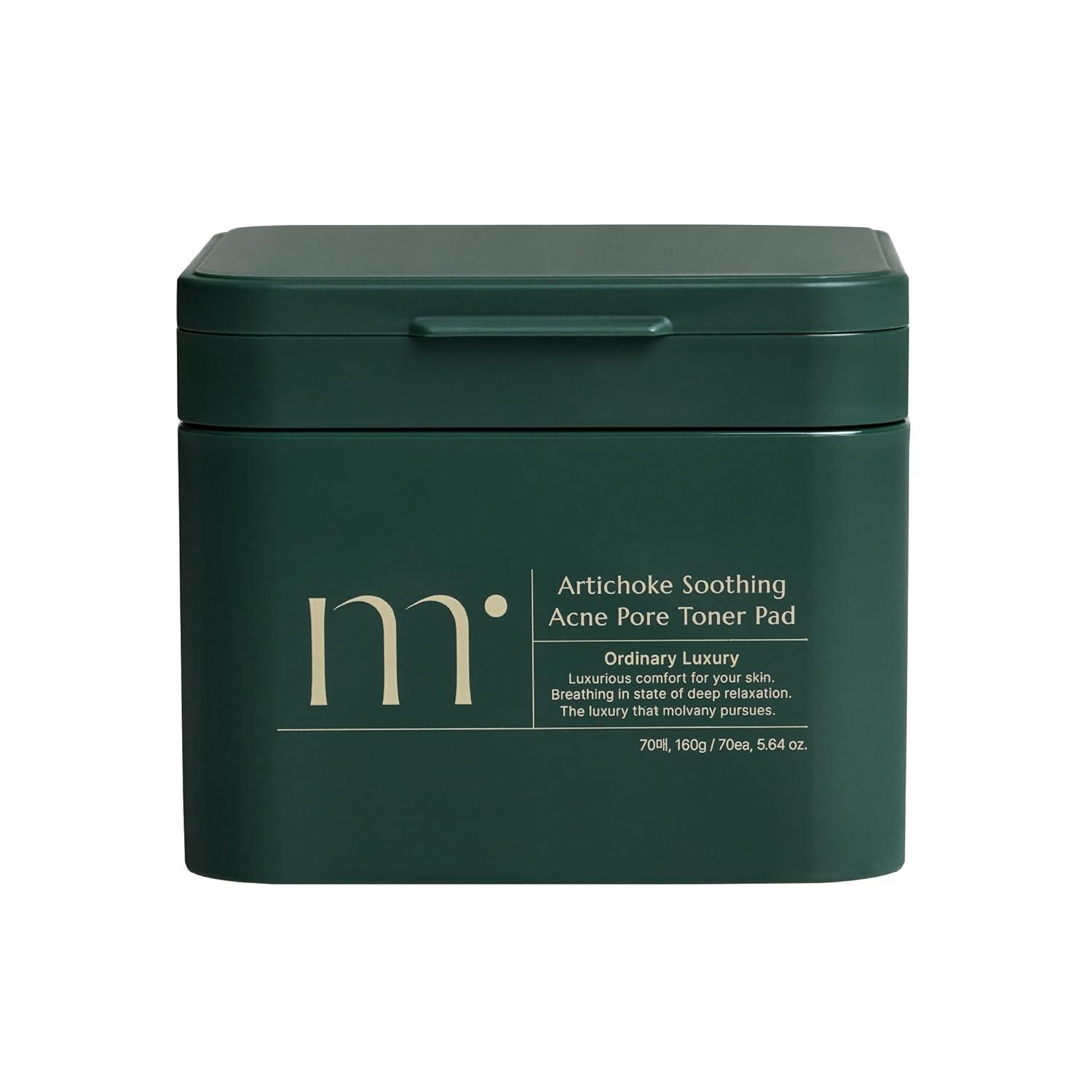 molvany Artichoke Soothing Affect Pore Toner Pad