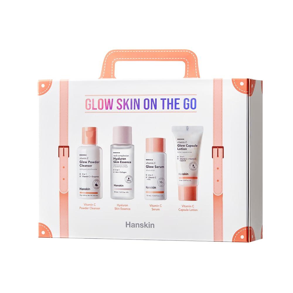 Hanskin Glow Skin On The Go Kit 4 Pcs