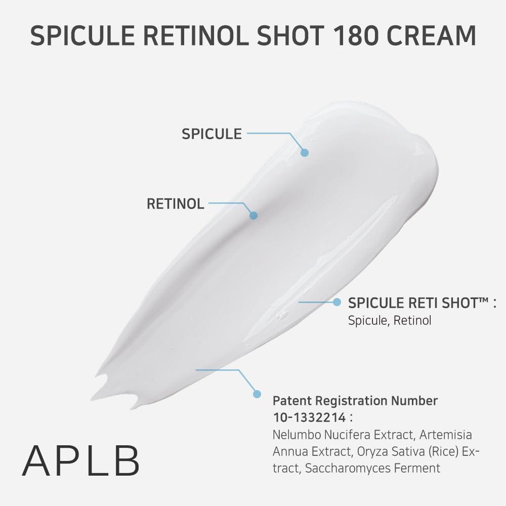 APLB SPICULE RETINOL SHOT 180 CREAM 55ml 4
