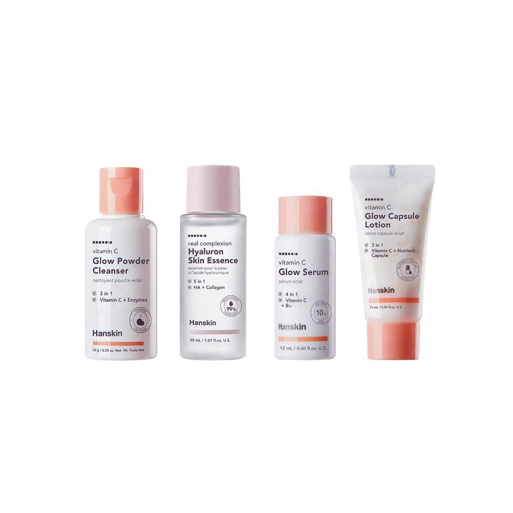 Hanskin Glow Skin On The Go Kit 4 Pcs 2