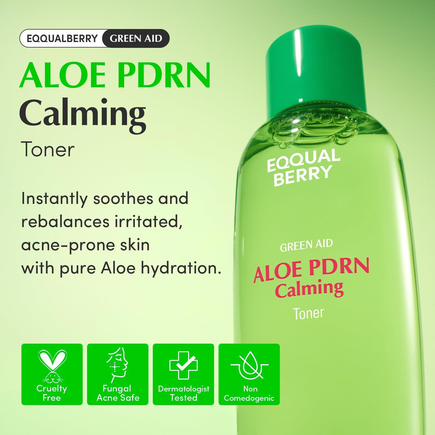 EQQUALBERRY ALOE PDRN CALMING TONER 150ml 2