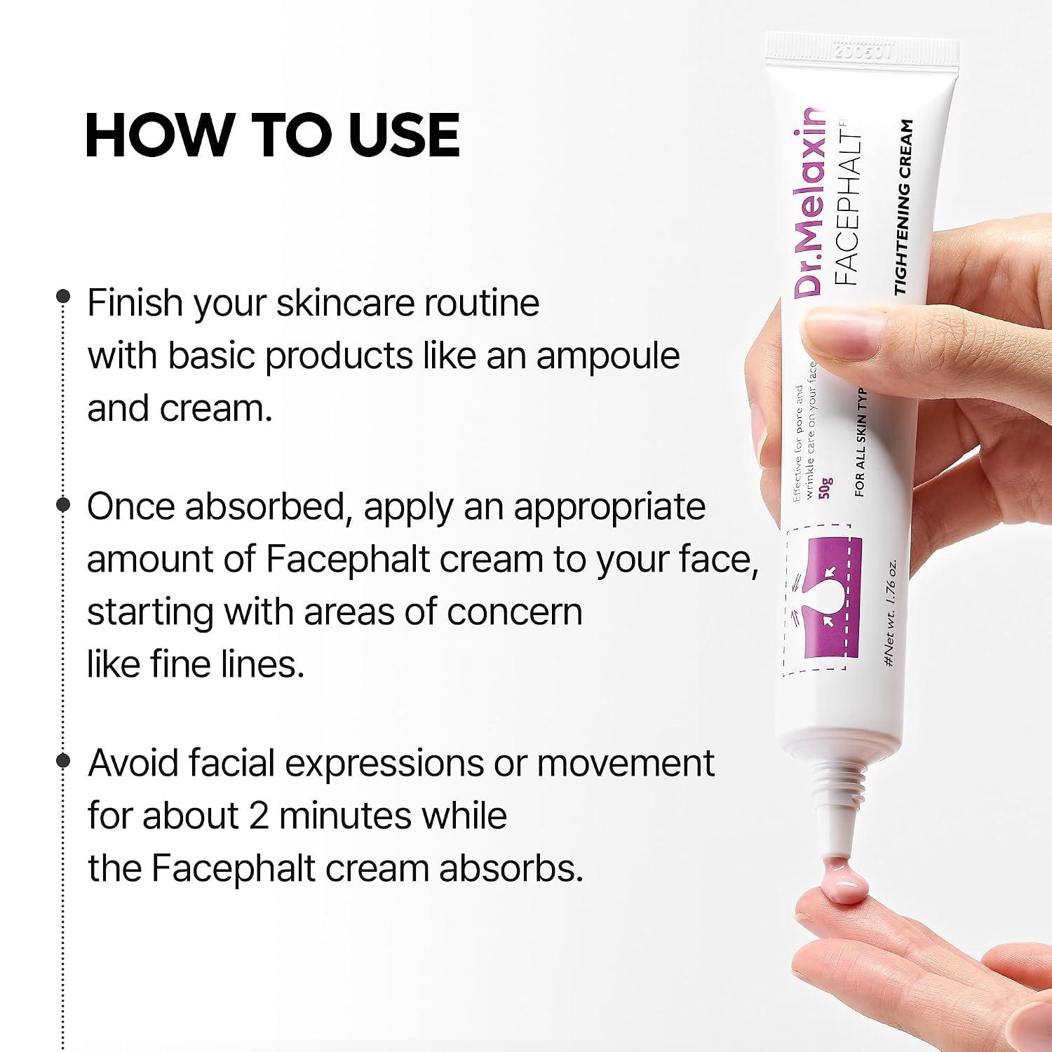Dr.Melaxin Facephalt Tightening Cream 50ml 6