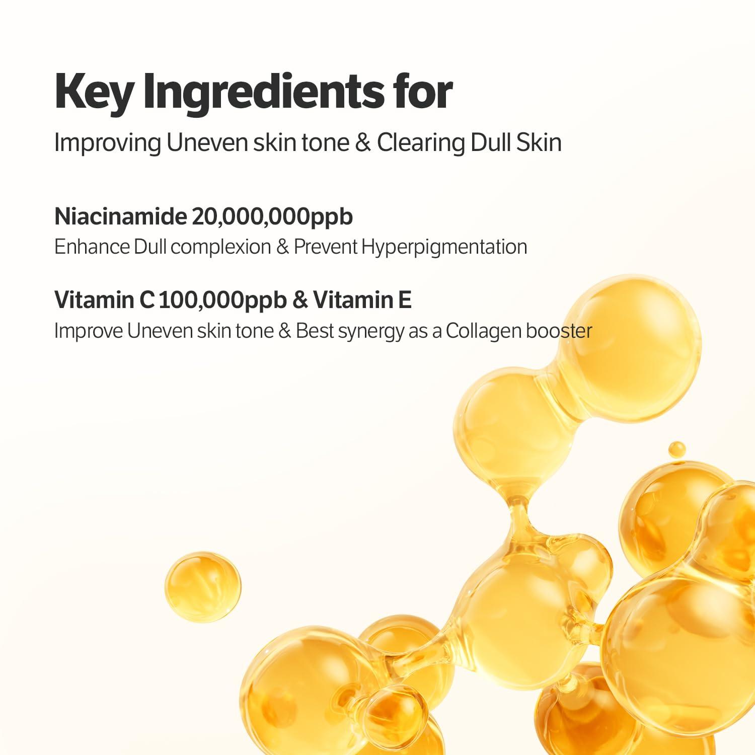 Sungboon Editor Deep Collagen Niacin Vita C Brightening Mask 37g*4ea 3