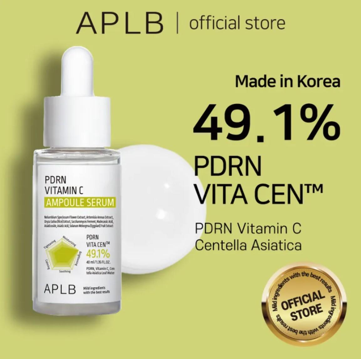 APLB PDRN VITAMIN C AMPOULE SERUM 40ml 2