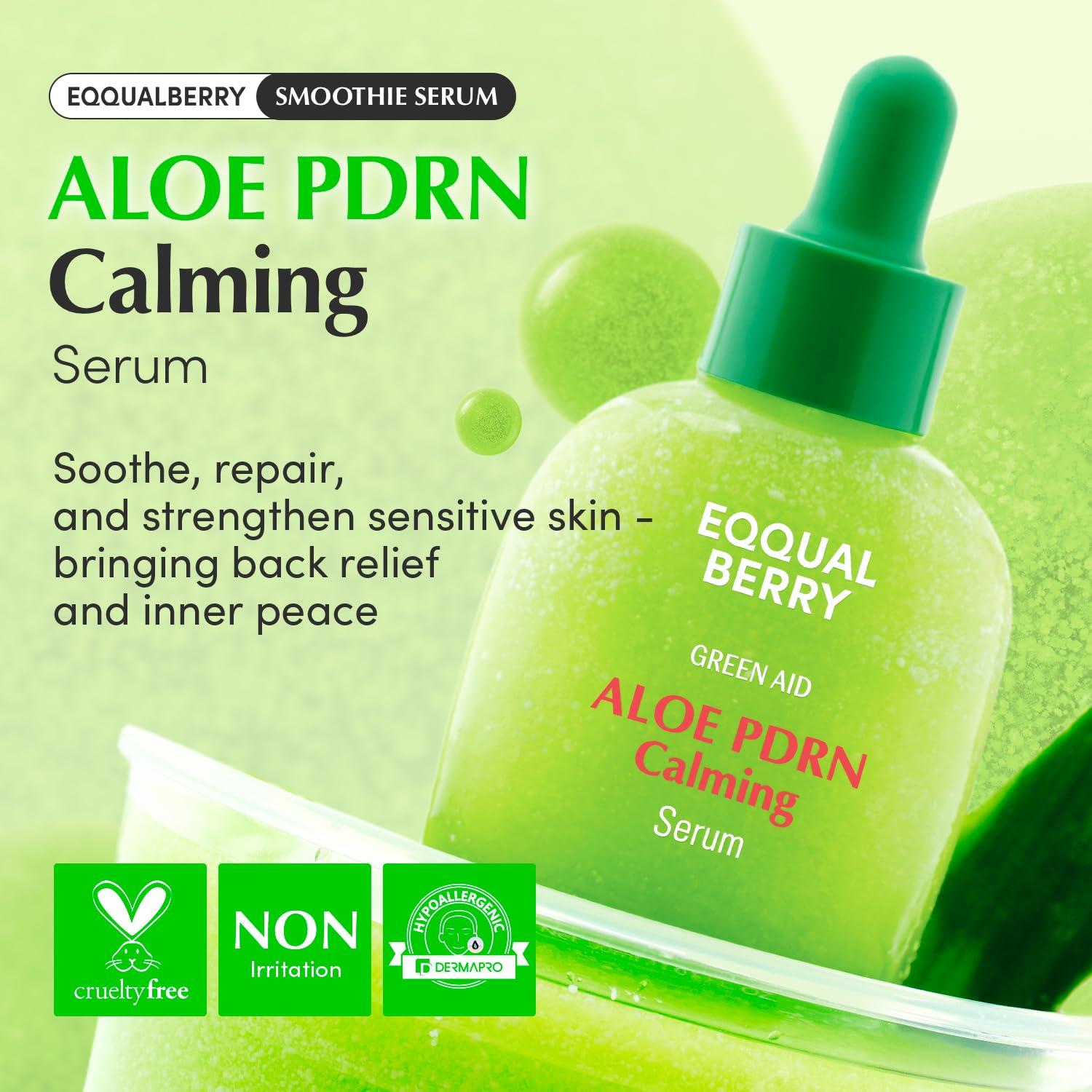 EQQUALBERRY ALOE PDRN CALMING SERUM 30ml/ALOEPDRN 2