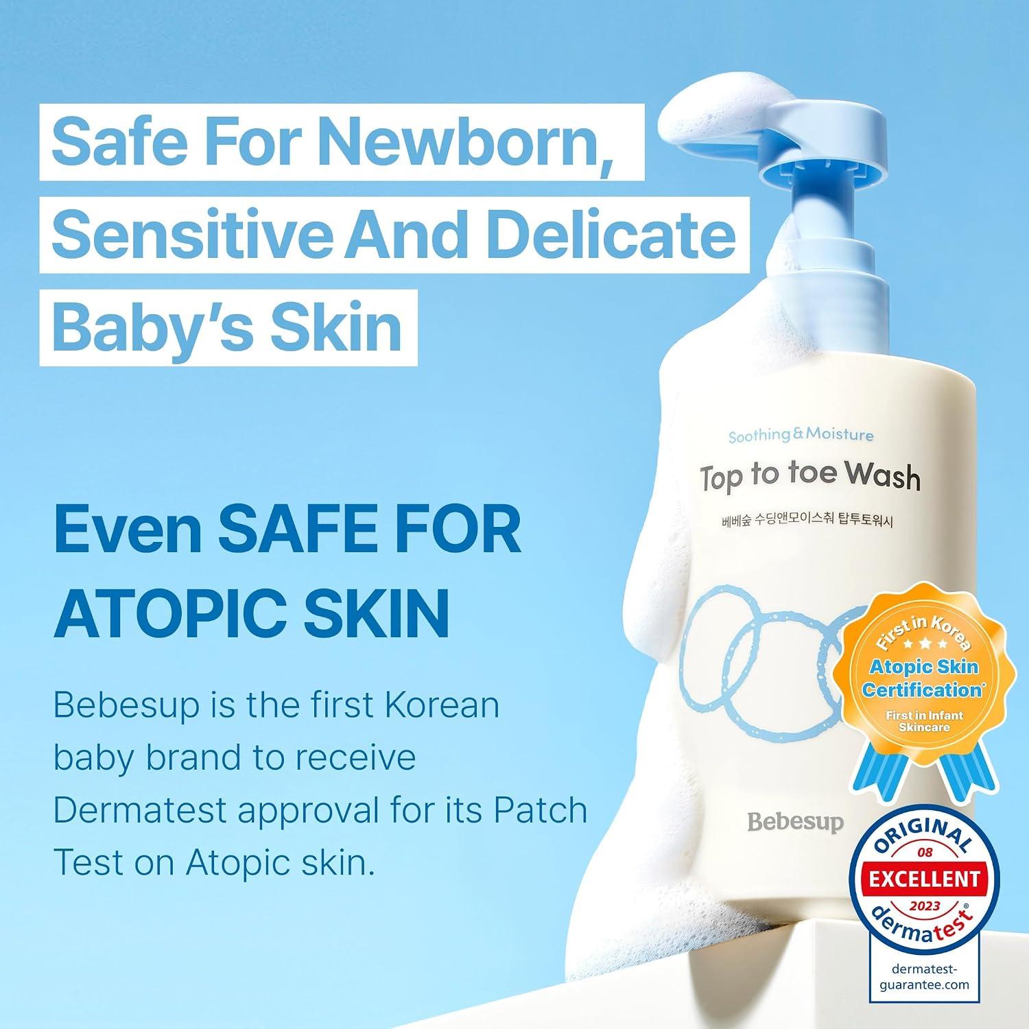 Bebesup Baby Top to Toe Wash 300ml / 10.14 fl.oz 2