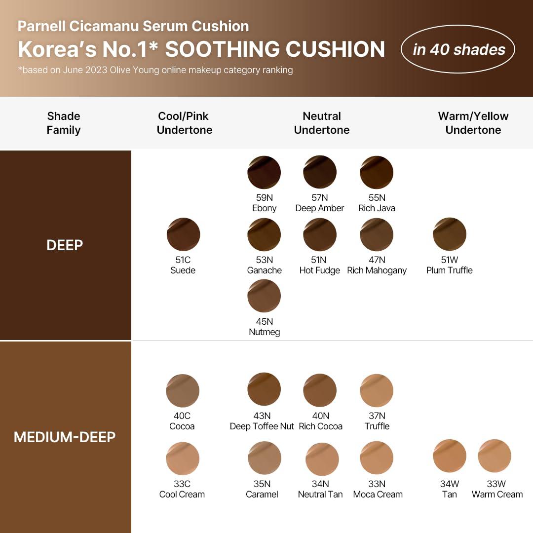 Parnell Cicamanu Serum Cushion 34W Tan 2