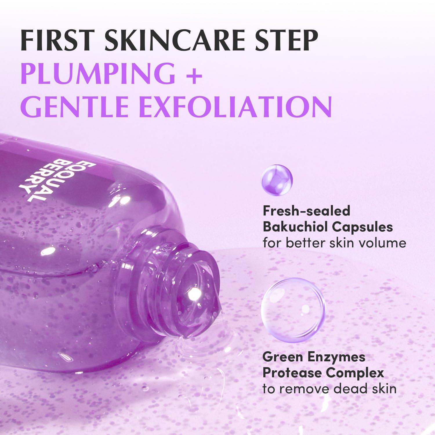 EQQUALBERRY BAKUCHIOL PLUMPING CAPSULE TONER 150ml 4
