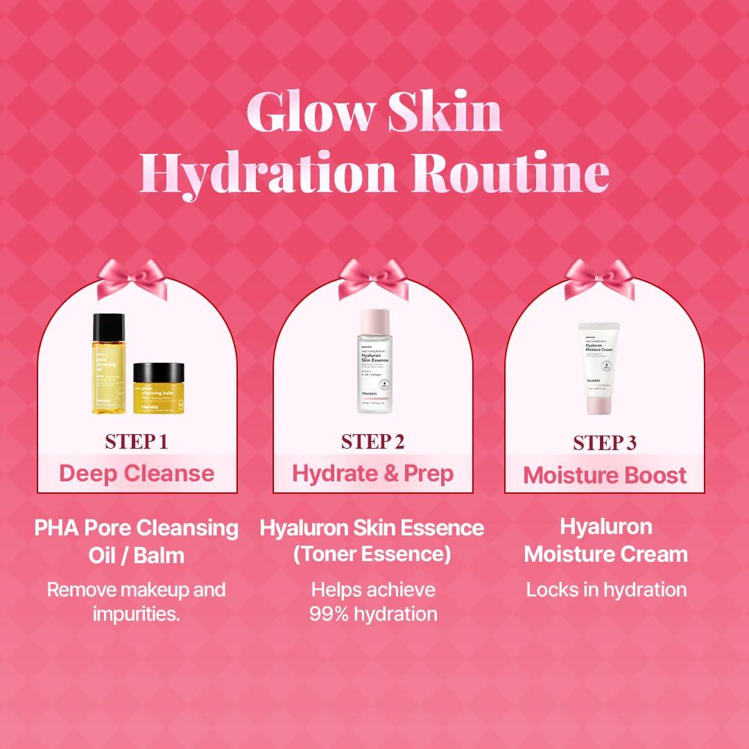Hanskin Glass Skin On the Go Kit 4 Pcs 6