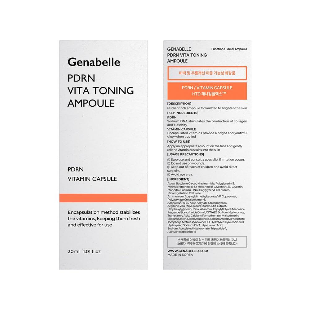 Genabelle PDRN VITA Toning Ampoule 30ml 9