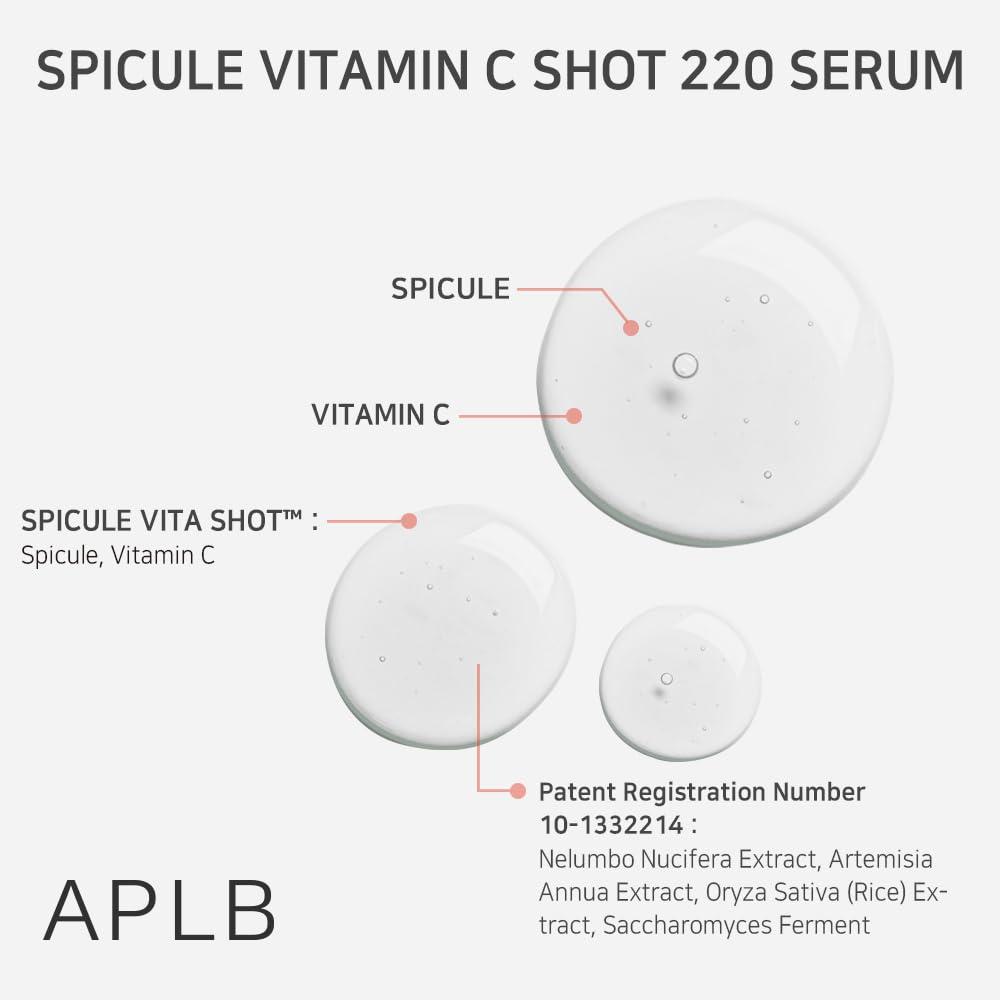 APLB SPICULE VITAMIN C SHOT 220 SERUM 40ml 5