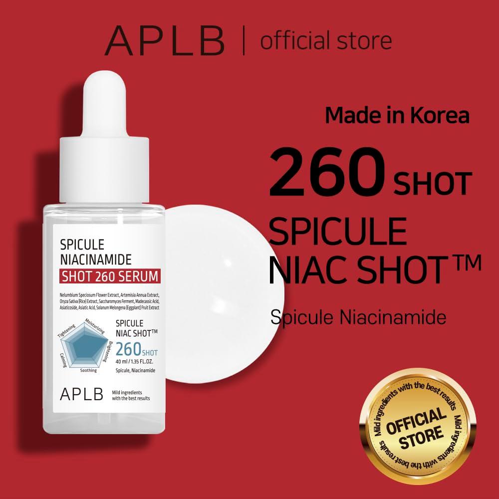 APLB SPICULE NIACINAMIDE SHOT 260 SERUM 40ml 2