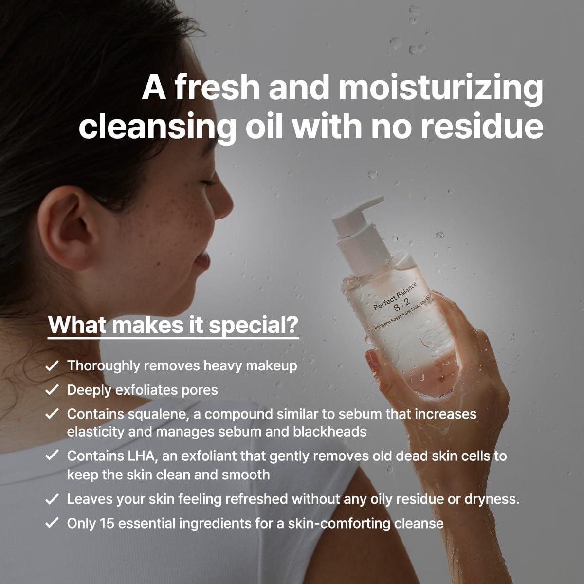 B : Lab Squalene Reset Pore Deep Cleansing Oil 200ml 3