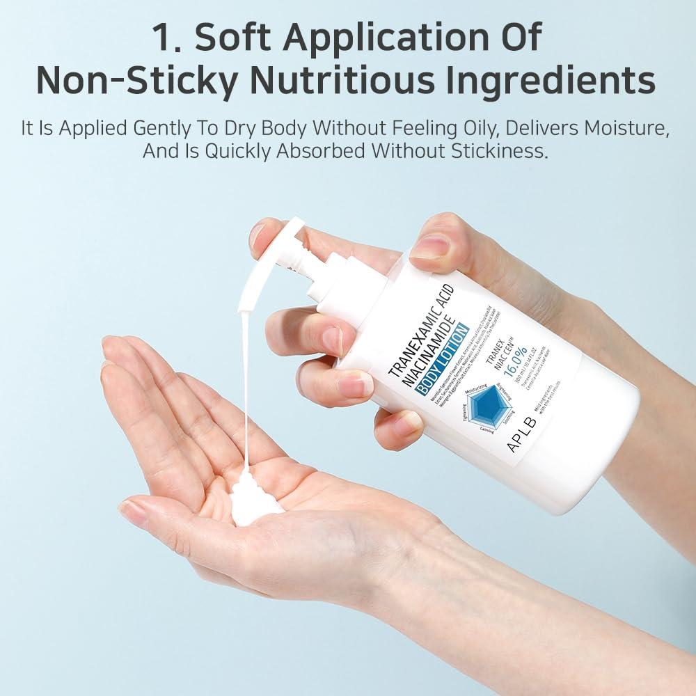 APLB TRANEXAMIC ACID NIACINAMIDE BODY LOTION 300ml 7