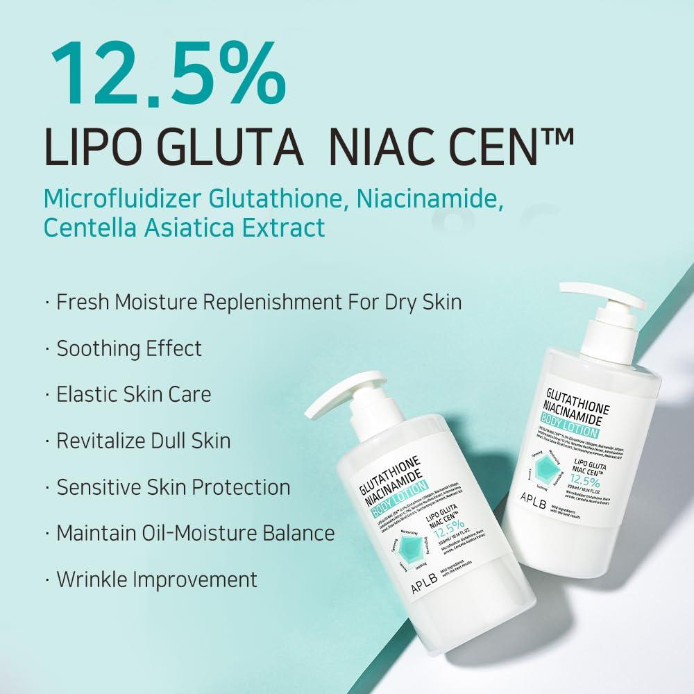 APLB Glutathione Niacinamide Body Lotion 300ml 3
