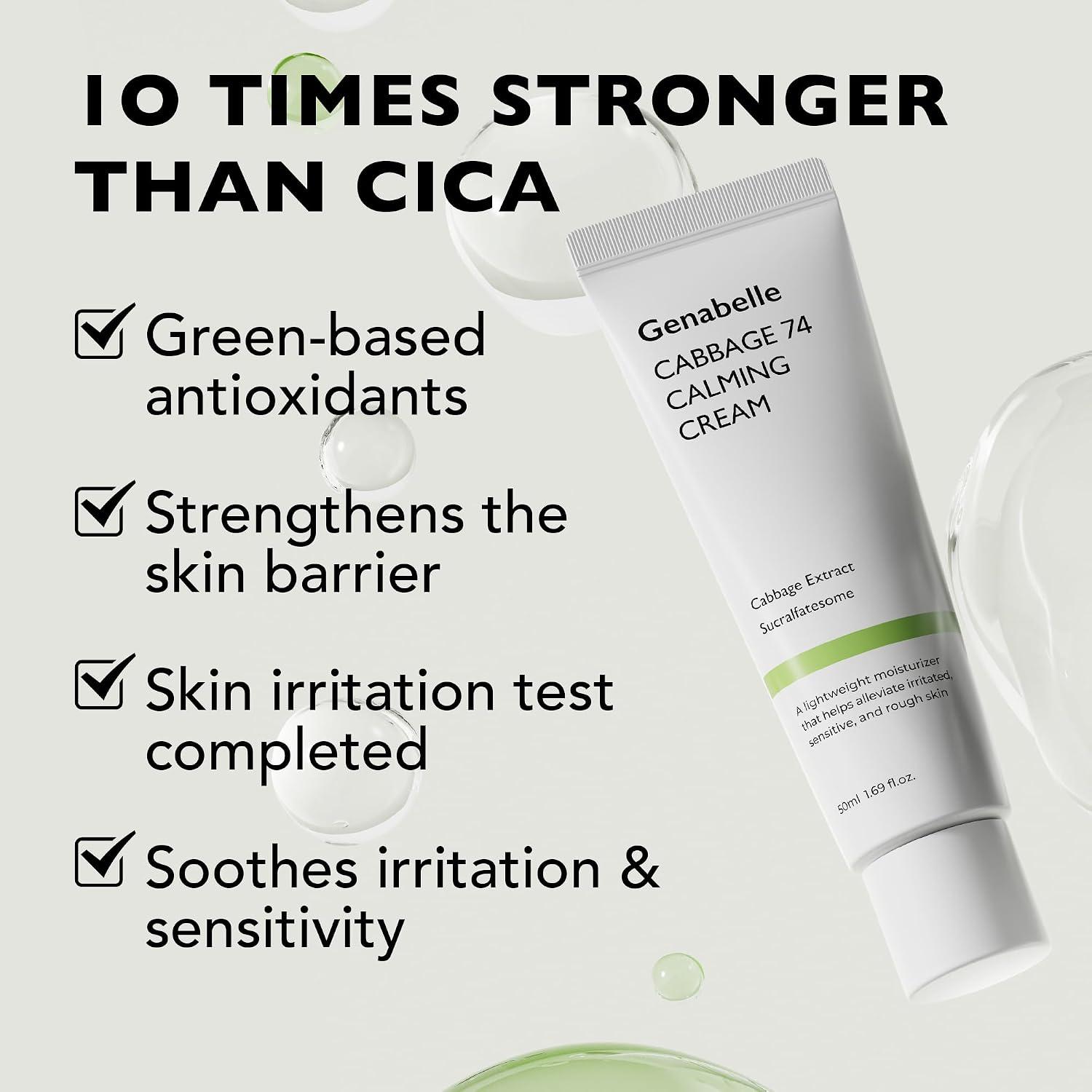 Genabelle Cabbage Calming Cream 50ml 3