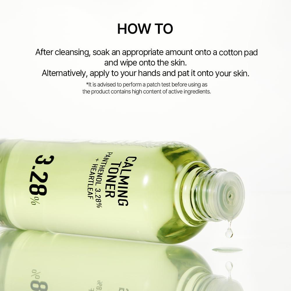 Parnell  PANTHENOL 3.28 HEARTLEAF CALMING TONER 200ml 4
