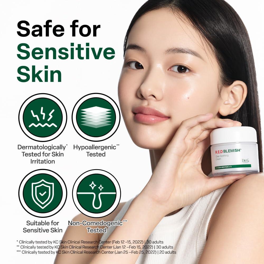 DR.G R.E.D BLEMISH CLEAR SOOTHING CREAM 70ML 4