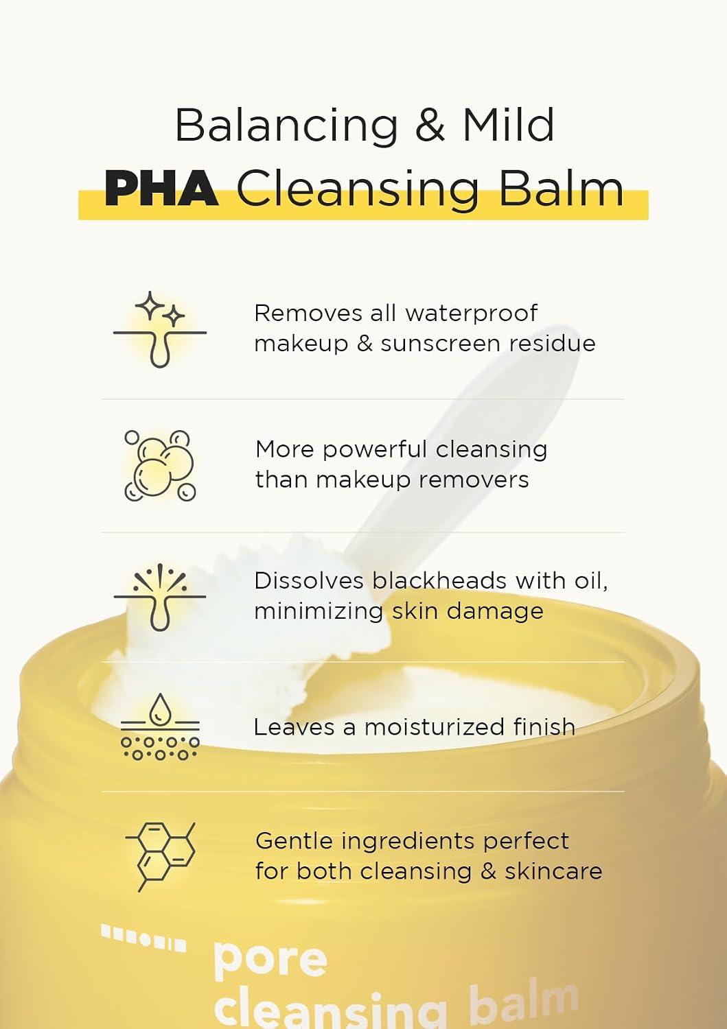 Hanskin Pore Cleansing Balm PHA 80g 4