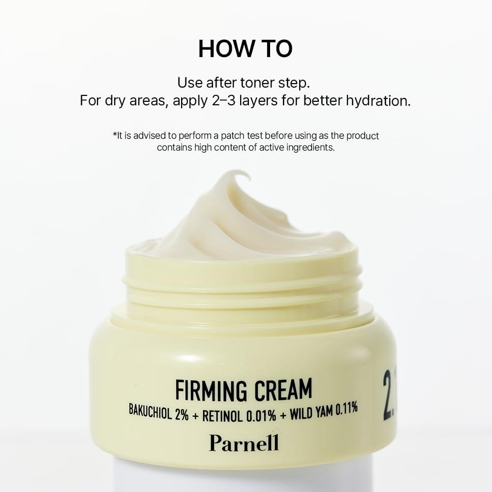 Parnell BAKUCHIOL RETINOL WILD YAM 2.12 FIRMING CREAM 50ml 6