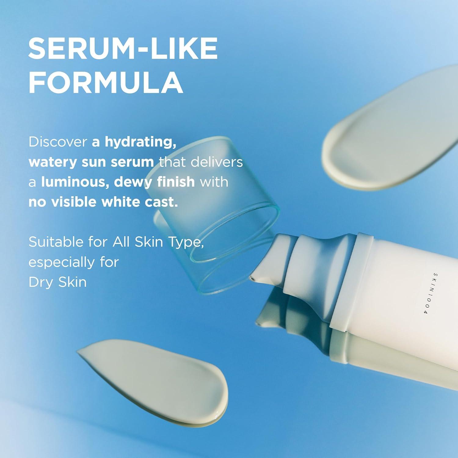 Madagascar Centella Hyalu-Cica Water-Fit Sun Serum UV 50ml (OTC) 6