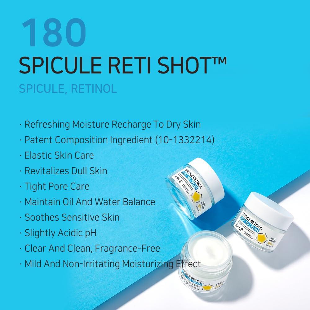 APLB SPICULE RETINOL SHOT 180 CREAM 55ml 3