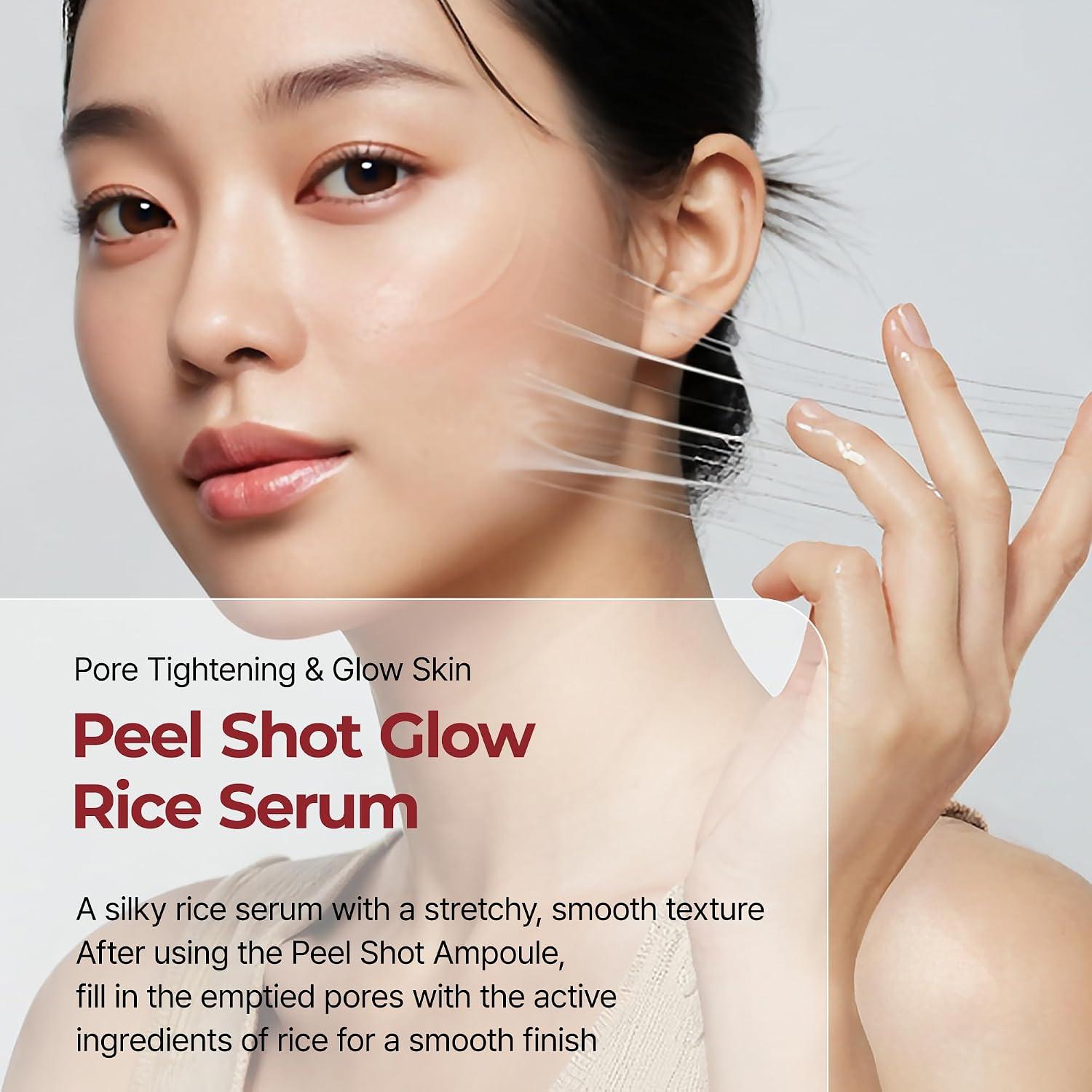 Dr.Melaxin PEEL SHOT GLOW WHITE RICE SERUM 30ml 3