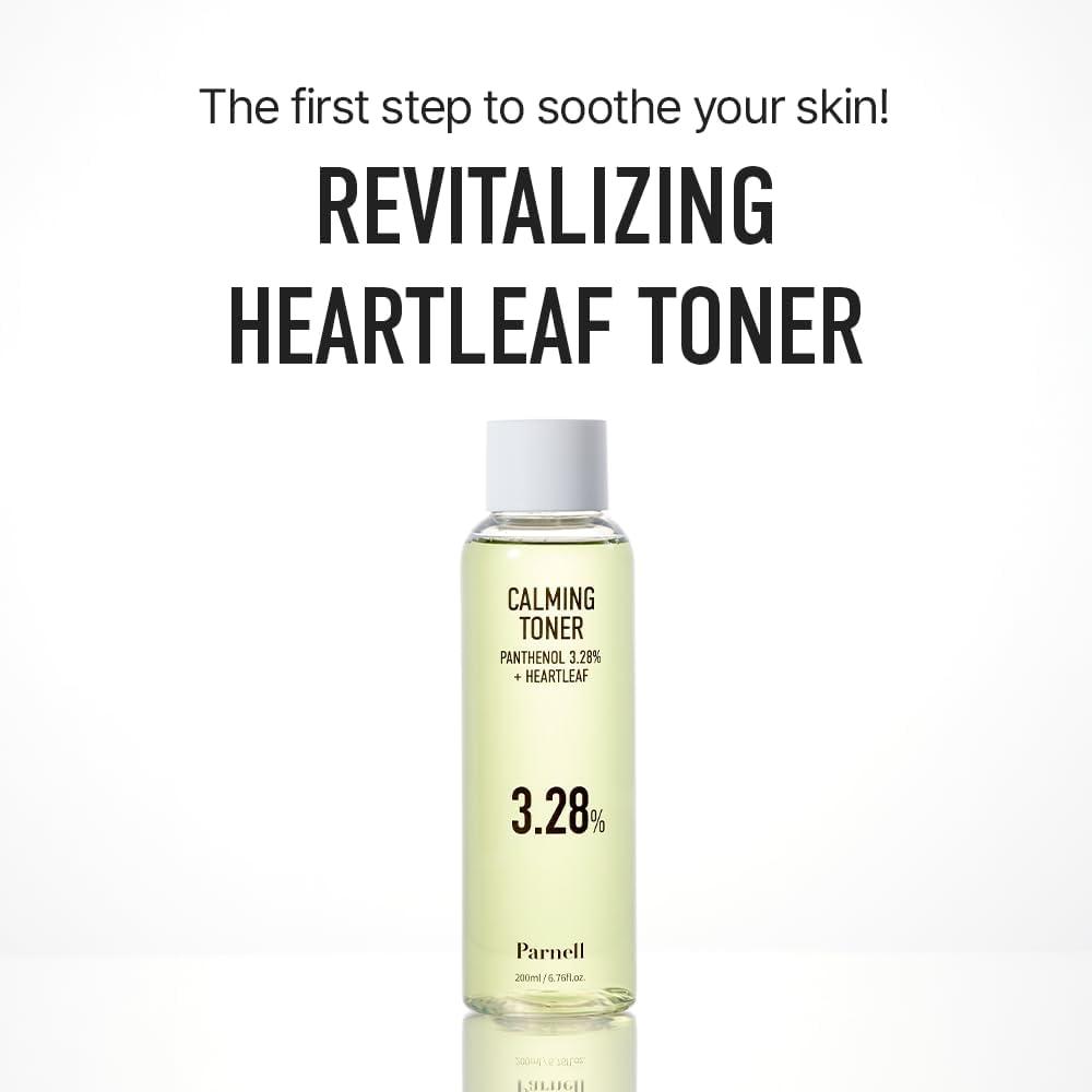 Parnell  PANTHENOL 3.28 HEARTLEAF CALMING TONER 200ml 3