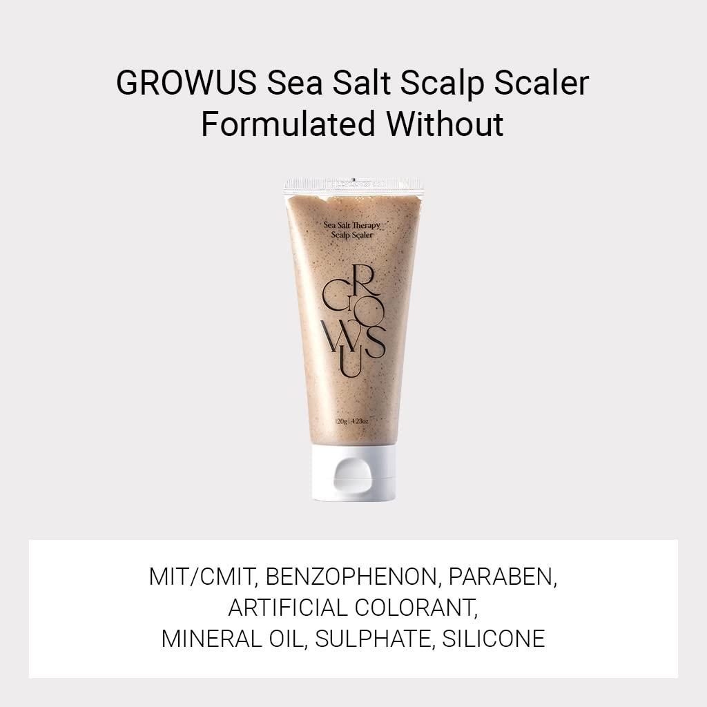GROWUS Sea Salt Therapy Scalp Scaler 120g 5