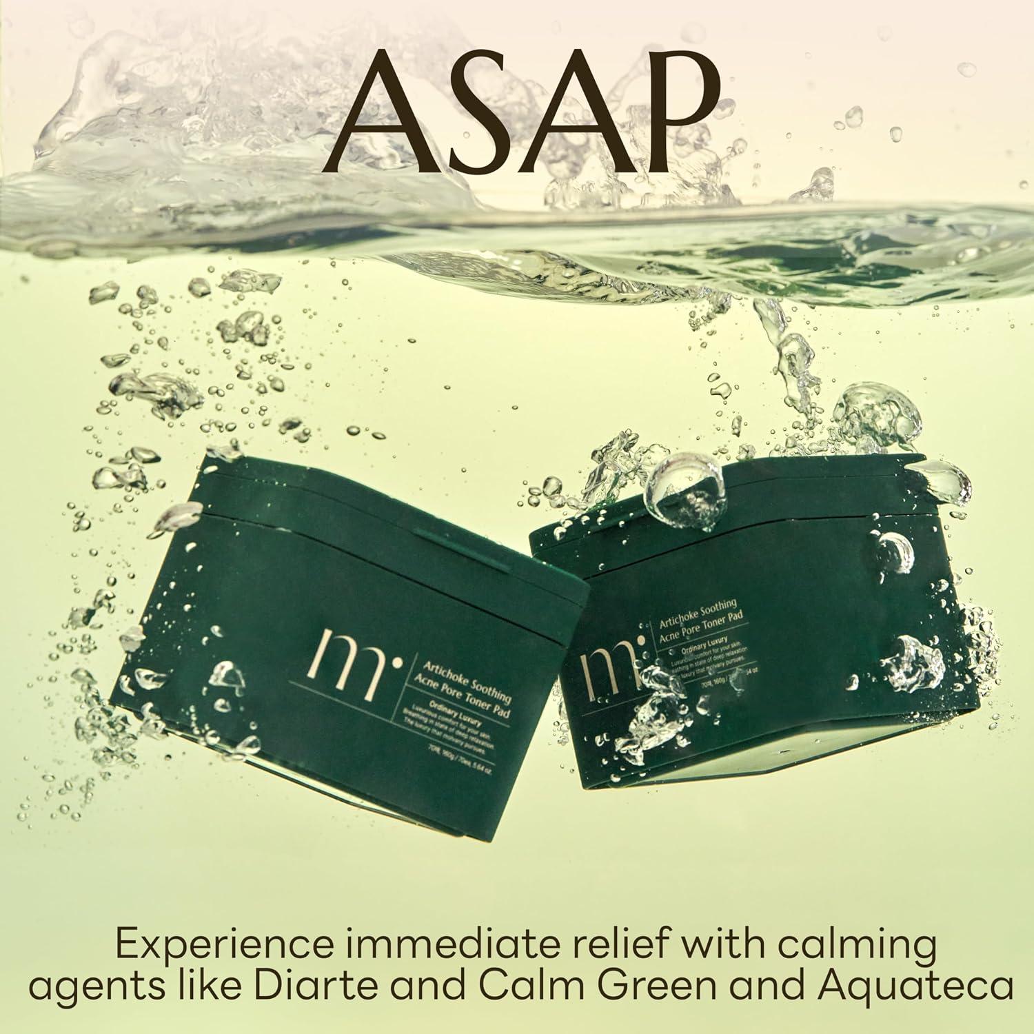 molvany Artichoke Soothing Affect Pore Toner Pad 4