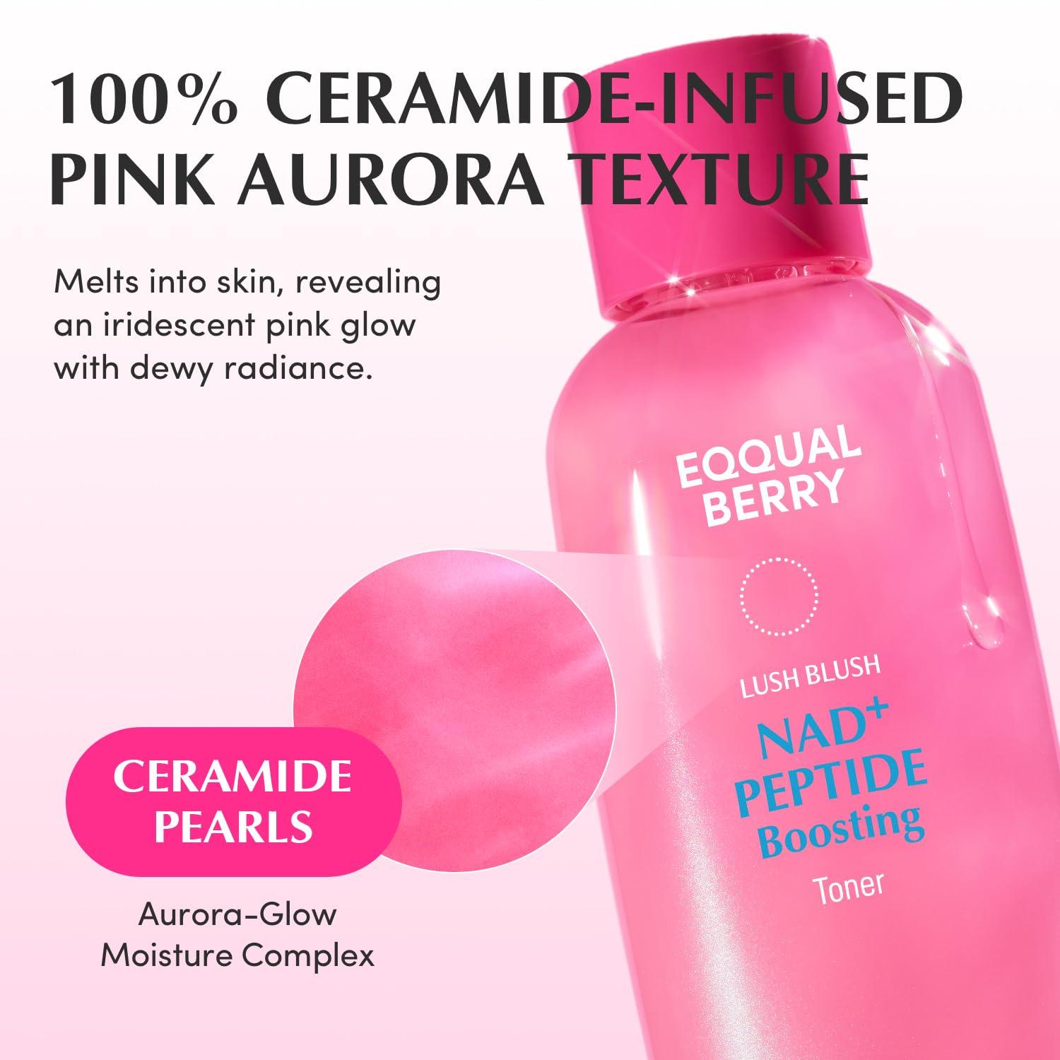 EQQUALBERRY NAD+ PEPTIDE BOOSTING TONER 150ml 6