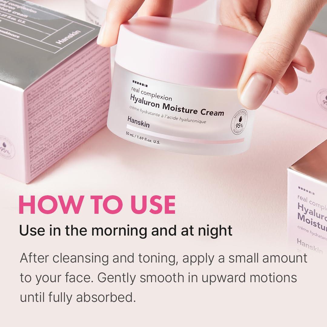 Hanskin Hyaluron Moisture Cream 50ml 8
