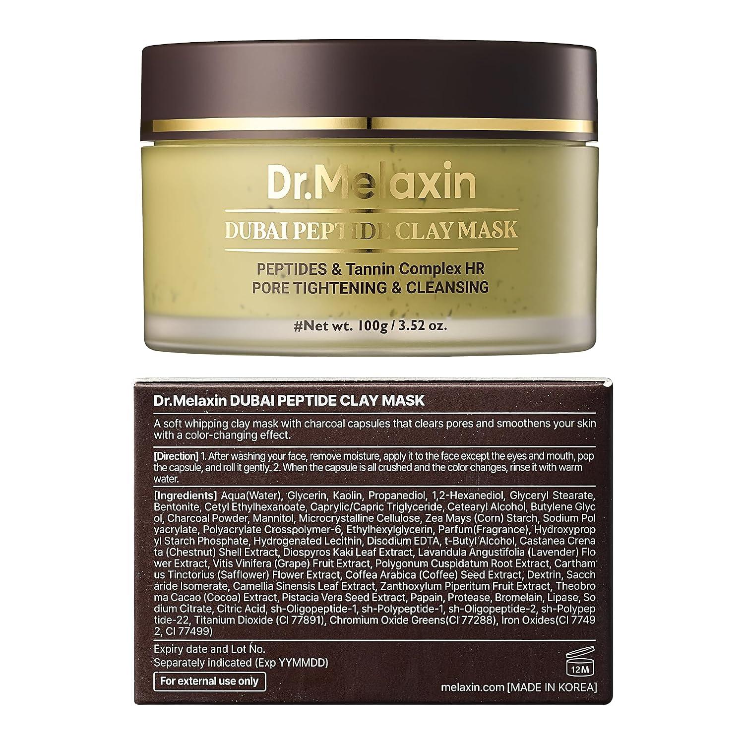 Dr.Melaxin DUBAI PEPTIDE CLAY MASK 100g 8
