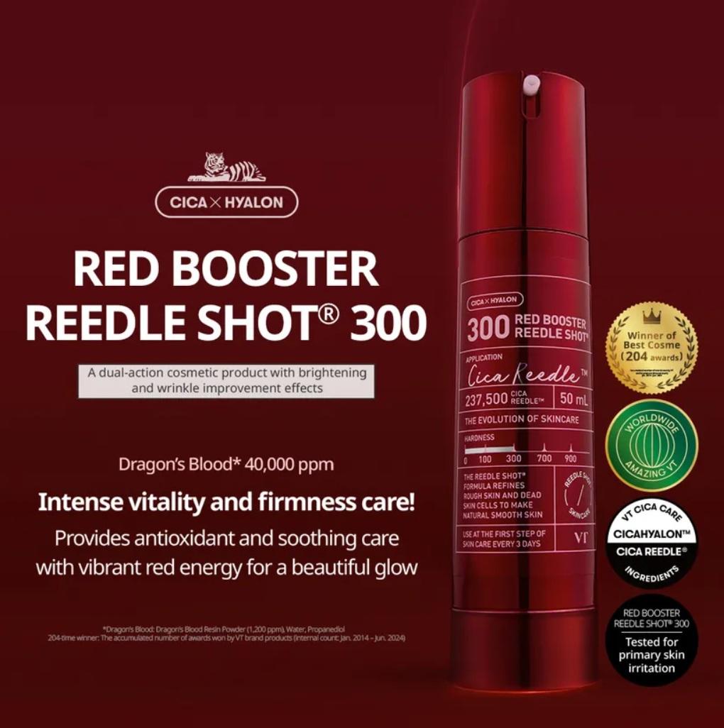 VT Red Booster Reedle Shot 300 50ml 2