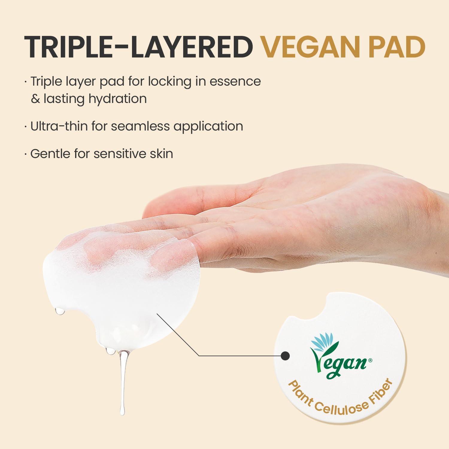 OOTD Glass Skin Rice Water Toner Pad 120ml (70pads) 4