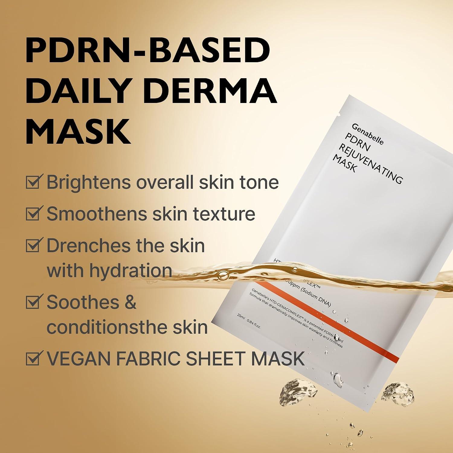 Genabelle PDRN Rejuvenating Mask 5PCS 25ml 2