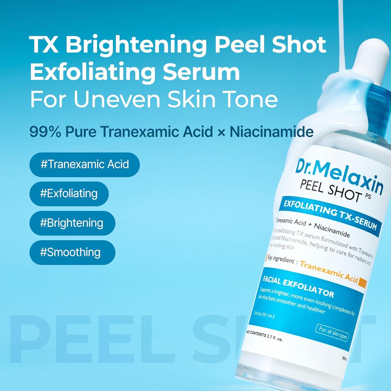 Dr.Melaxin PEEL SHOT EXFOLIATING TX-SERUM 80ml 2