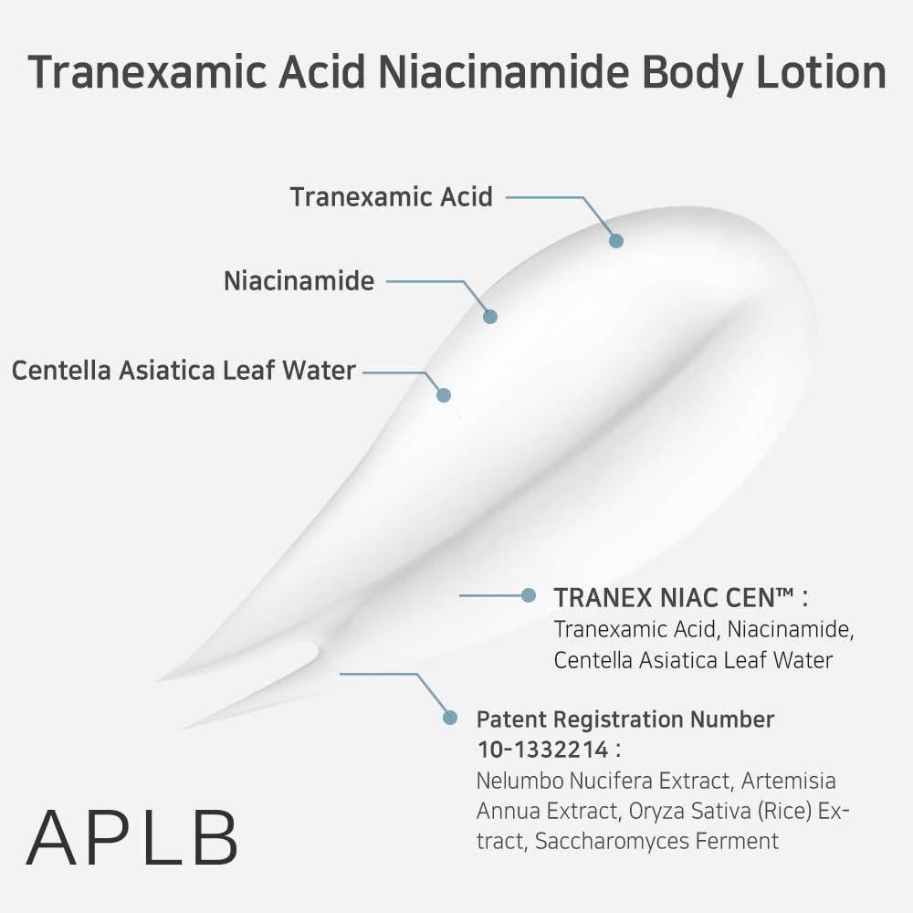 APLB TRANEXAMIC ACID NIACINAMIDE BODY LOTION 300ml 4