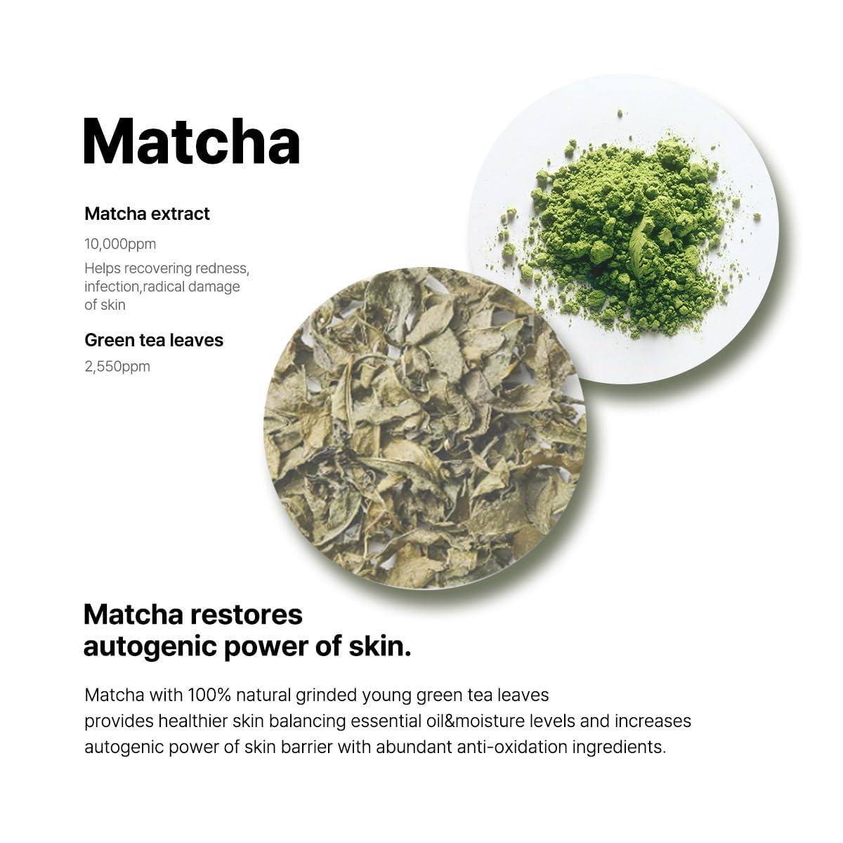 B : Lab Matcha Hydrating Foam Cleanser 120ml 9