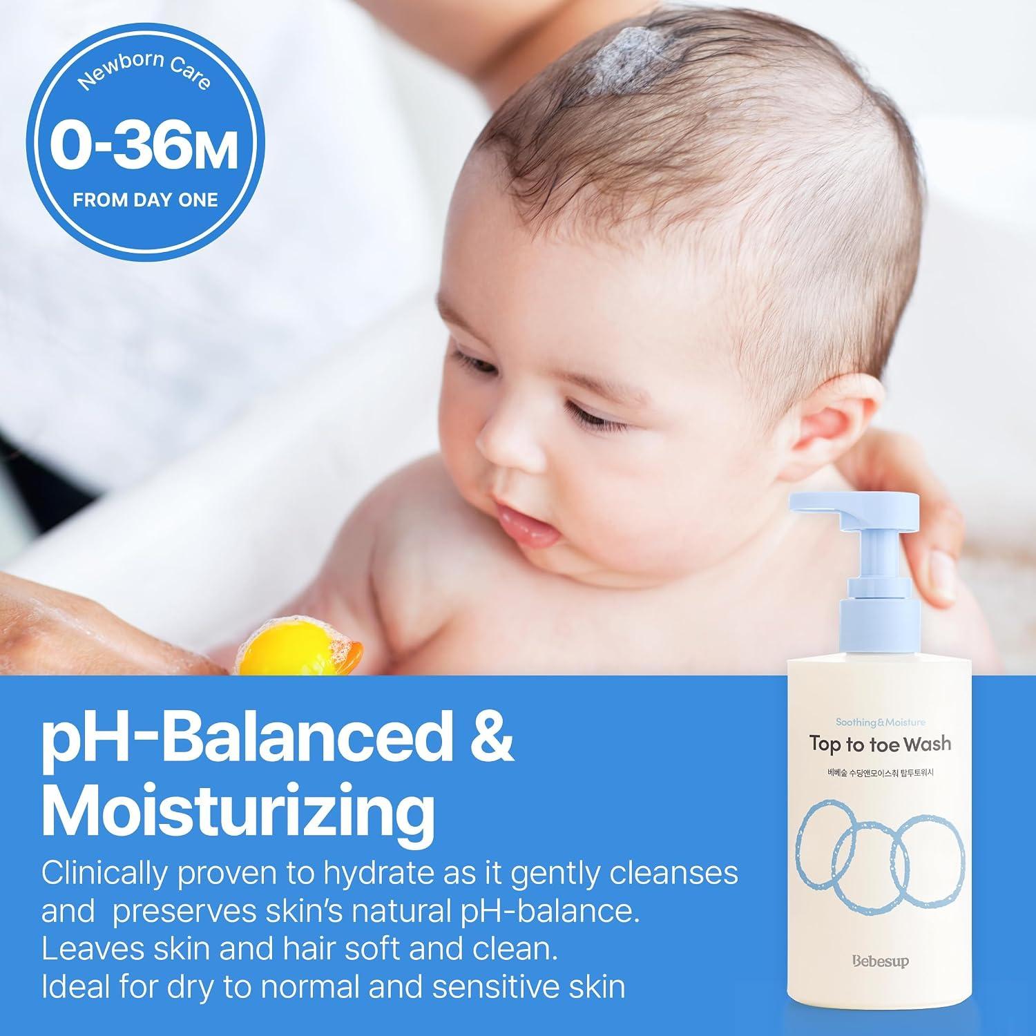 Bebesup Baby Top to Toe Wash 300ml / 10.14 fl.oz 3