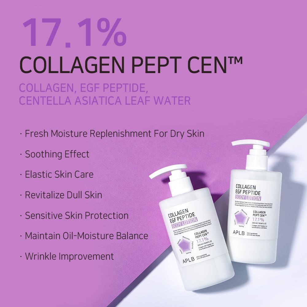 APLB COLLAGEN EGF PEPTIDE BODY LOTION 300ml 3