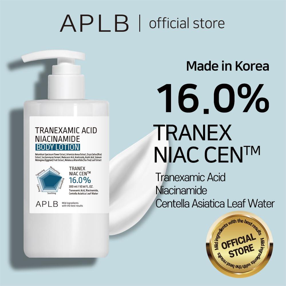 APLB TRANEXAMIC ACID NIACINAMIDE BODY LOTION 300ml 2