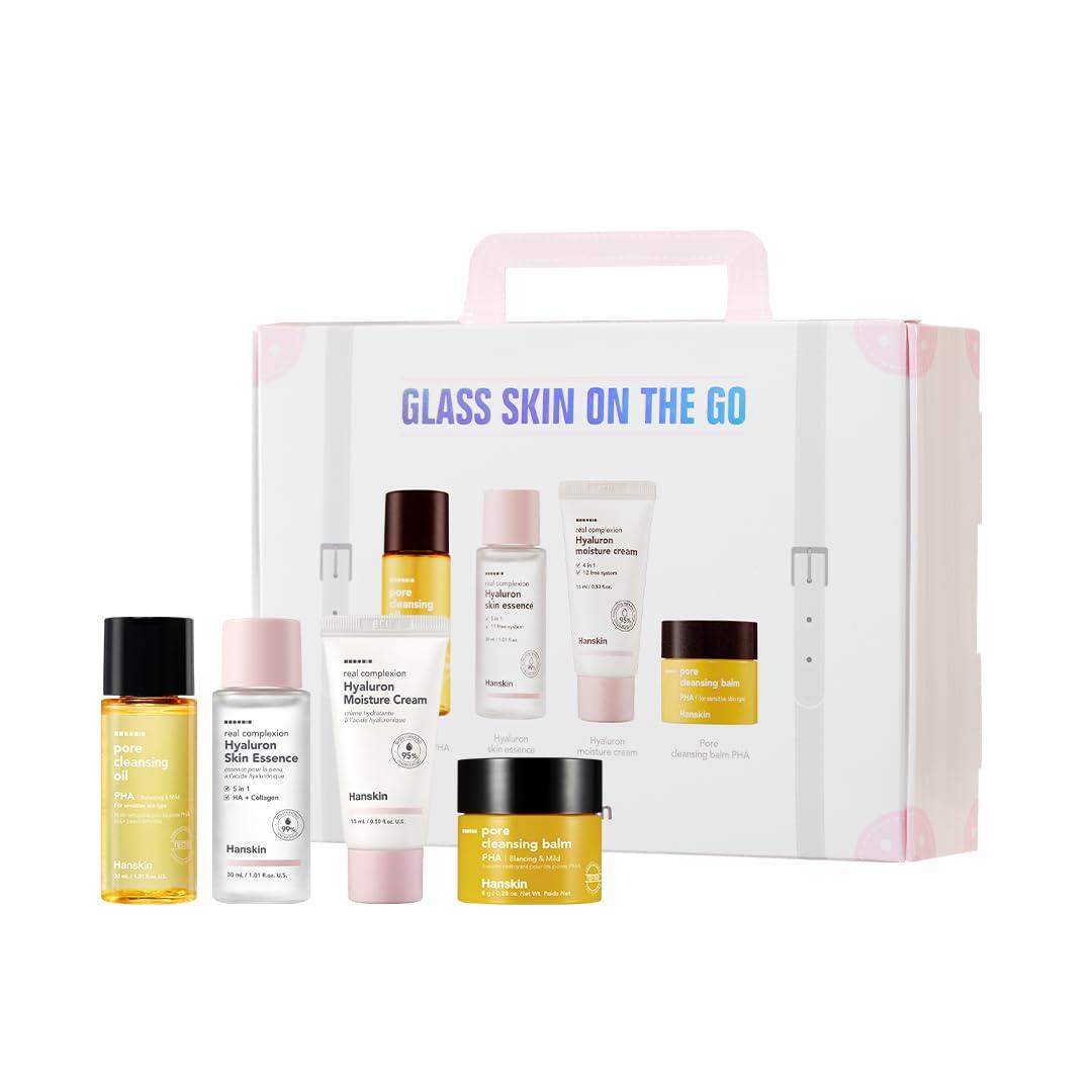 Hanskin Glass Skin On the Go Kit 4 Pcs