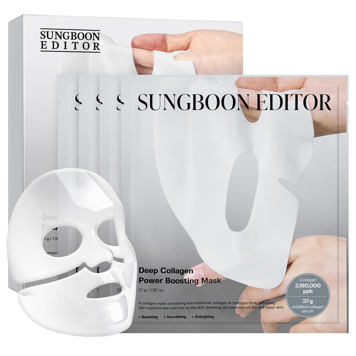 Sungboon Editor Deep Collagen Power Boosting Mask 37g*4ea