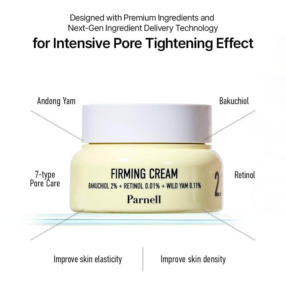 Parnell BAKUCHIOL RETINOL WILD YAM 2.12 FIRMING CREAM 50ml 3