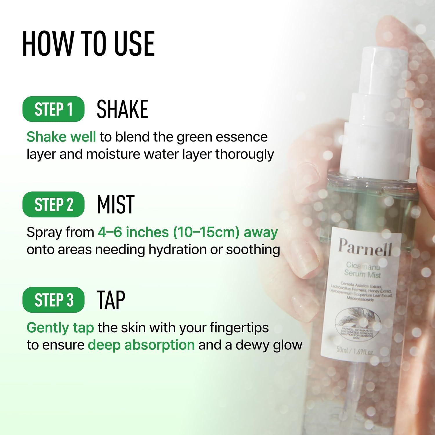 Parnell Cicamanu Serum Mist 50ml 7
