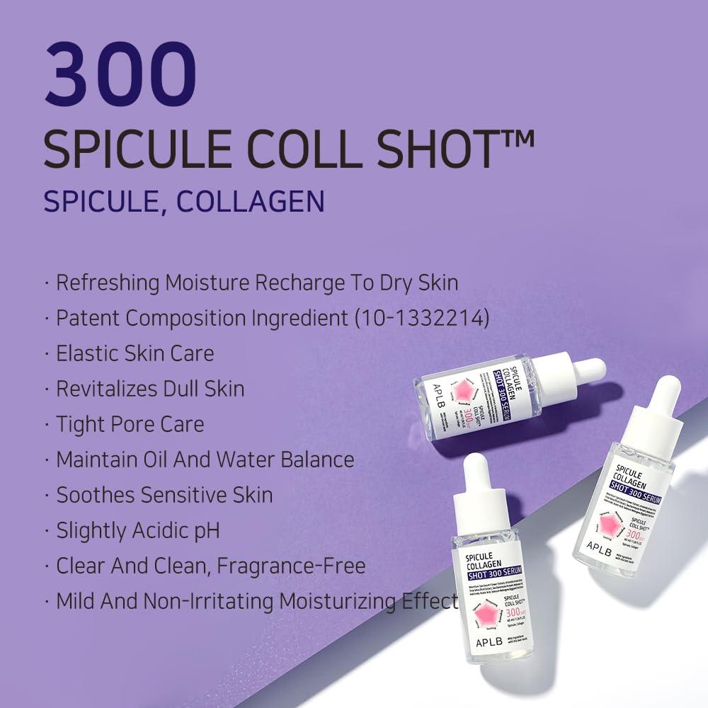APLB SPICULE COLLAGEN SHOT 300 SERUM 40ml 3